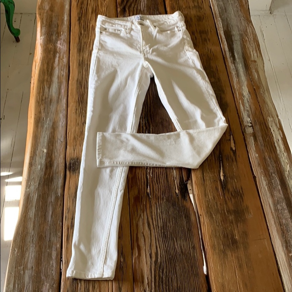 Calvin Klein High Rise Skinny White Jean